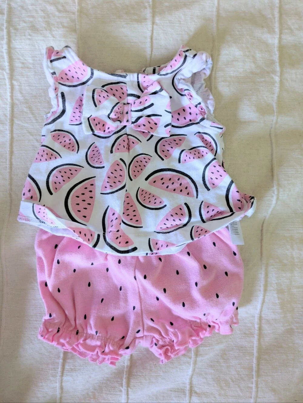 Carter's Pink Watermelon Newborn Two-Piece Outfit